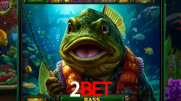 Personagem de peixe pescador do popular jogo de slot com tema de pescaria, uma das emocionantes opções de caça-níqueis para jogar e ganhar no cassino 2bet.